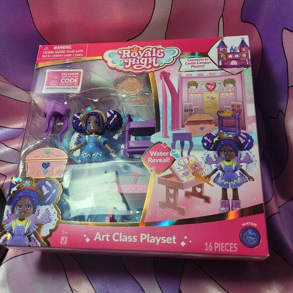 Royale High Doll Lot Light Fairy Art Class Roblox Game Code Gift Toy Dolls Set - Picture 7 of 7
